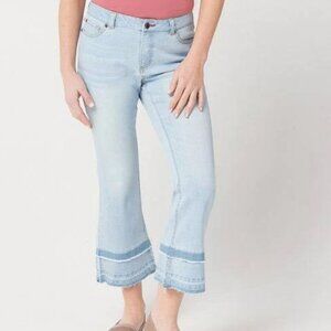 Peace Love World Light Blue Flare Jeans
